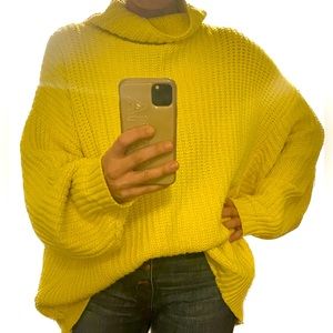 Free People Slouchy Oversized Sweater Size Small